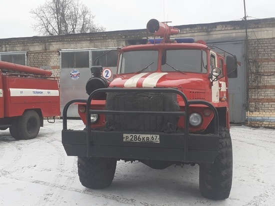 5 января пожар унес жизнь смолянина в поселке Хиславичи