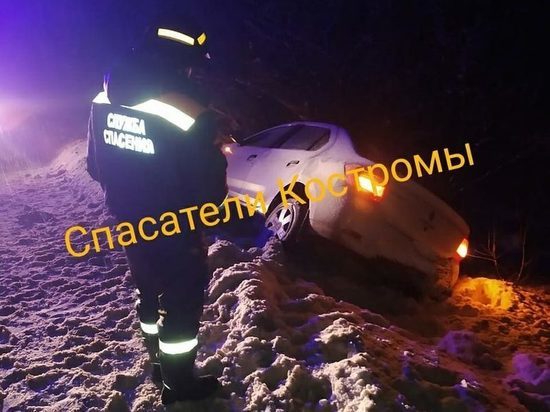 Обошлось: во вчерашней автоаварии в Костромском районе никто не пострадал