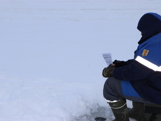 В Оренбурге опасно ловить рыбу зимой