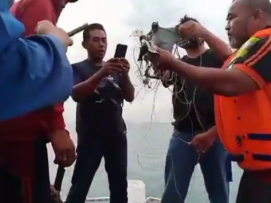 СМИ сообщили о взрывах на борту упавшего индонезийского Boeing