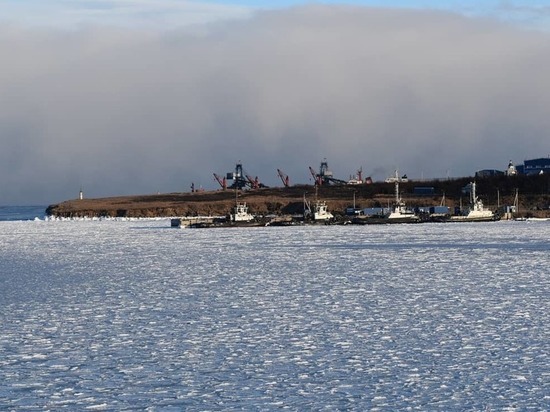 В порту Ванино Хабаровского края начались ледокольные проводки