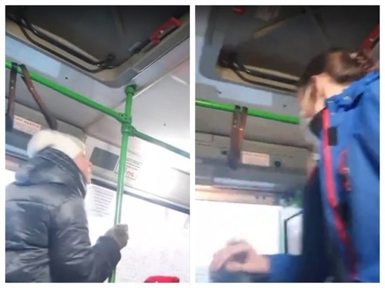 Возмущенная мать школьницы поскандалила с кондуктором автобуса №8 в Новосибирске