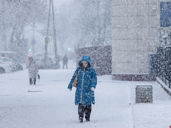 Снег ожидается завтра в Псковской области