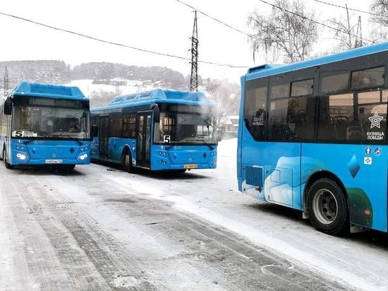 В Новокузнецке новый маршрут выходит на линию