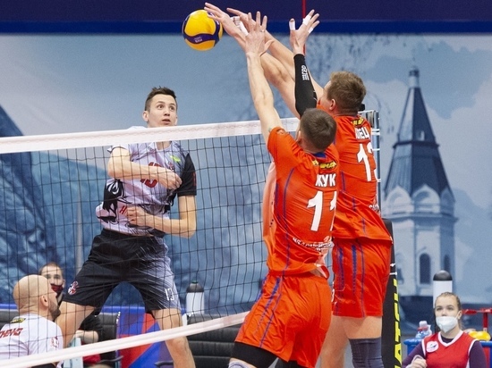 Волейболистам «Енисея» не удалось взять реванш у нижегородцев