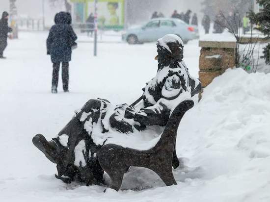 В Челябинске неделю будет идти снег