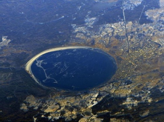 Российский космонавт показал Плещеево озеро из космоса