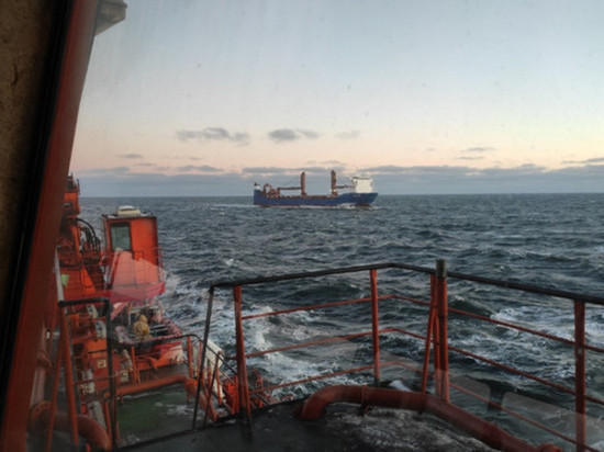 В Мурманск на буксире прибыло аварийное судно «Cпарта III»