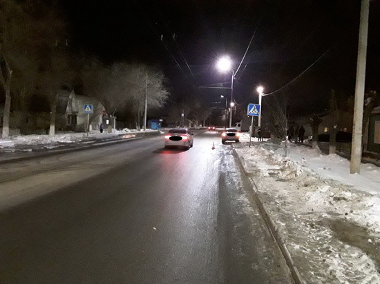 В Оренбурге водитель «Шевроле» сбил ребенка на пешеходном переходе