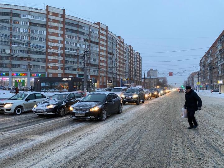 Тула в январе