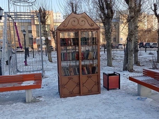 Еще два книжных шкафа появились на улицах Читы