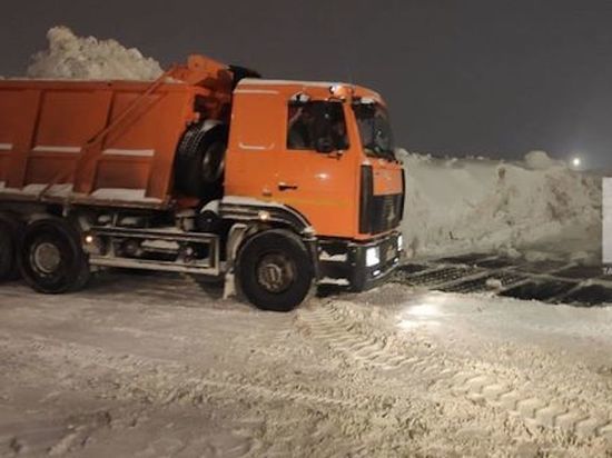 В Казани определили допместа для временного складирования снега
