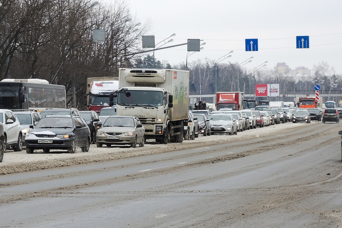 Фото в метель в городе