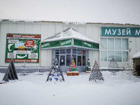 Рождественские ели с ярмарки в Калуге попали в музей мусора