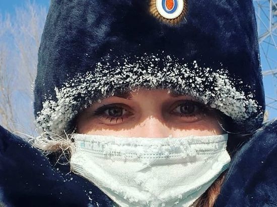 Полицейские в Хабаровском крае поддержали «Снежный флешмоб» Якутии