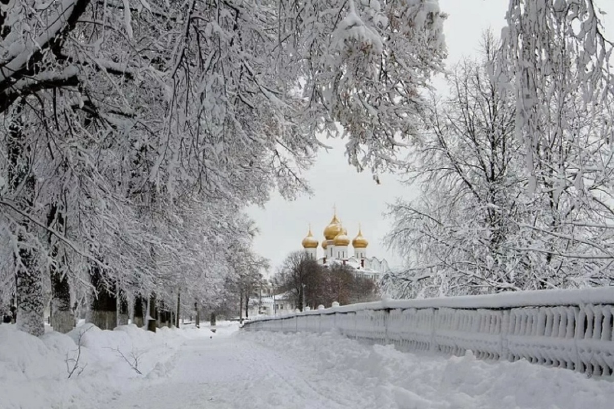 Ярославль Кострома зимой