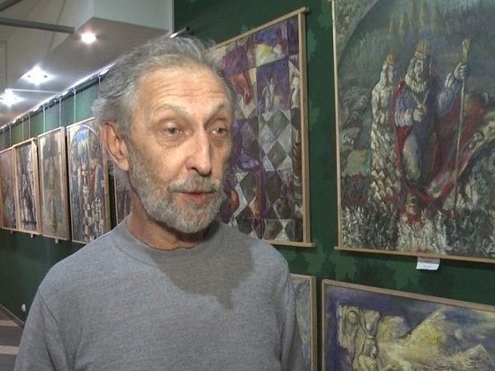 В калмыцкой столице открылась выставка художника из Адыгеи