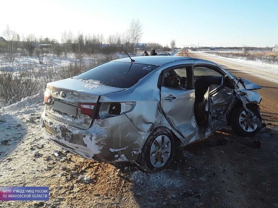 В аварии, случившейся в Ивановской области, пострадала годовалая девочка