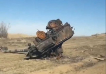 В ходе осенних боёв в Нагорном Карабахе был уничтожен танк Т-90С армии Азербайджана