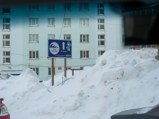 В Невельске снег почистили только после приезда губернатора