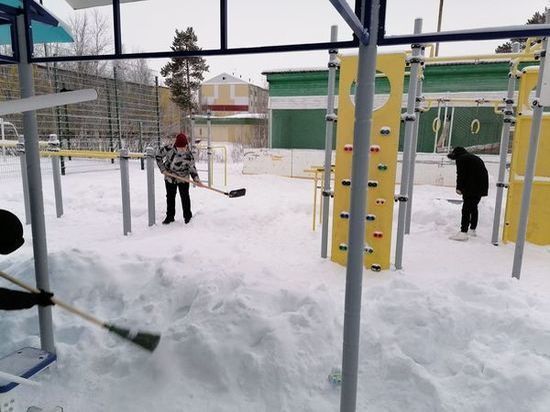В Сургутском районе высадился «Снежный десант»
