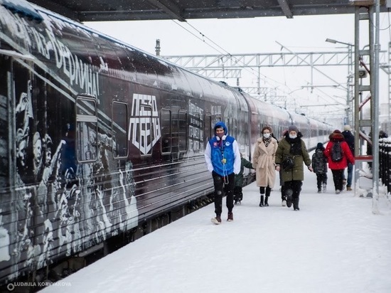 «Поезд Победы» в Петрозаводске постоит подольше