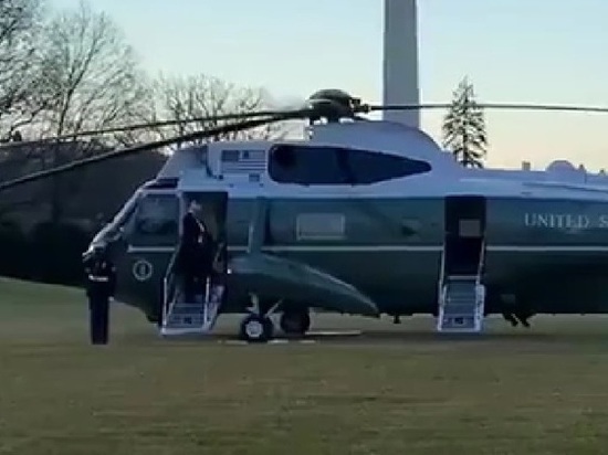 Выезд Трампа из Белого дома перед инаугурацией Байдена задержался