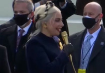 Национальный гимн США во время инаугурации Джо Байдена в Вашингтоне исполнила знаменитая певица Леди Гага
