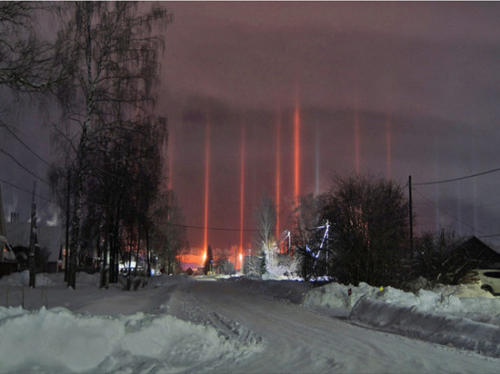 Уникальное атмосферное оптическое явление зафиксировали во Владимирской области