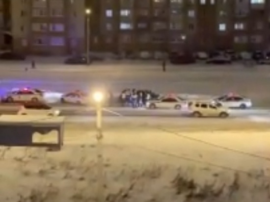 В Ярославле шесть машин полиции ловили пьяного лихача