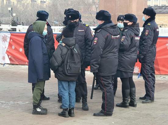 Все митингующие покинули площадь Ленина в Чите