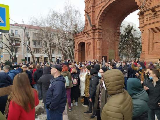 В Краснодаре стартовала акция в поддержку Навального