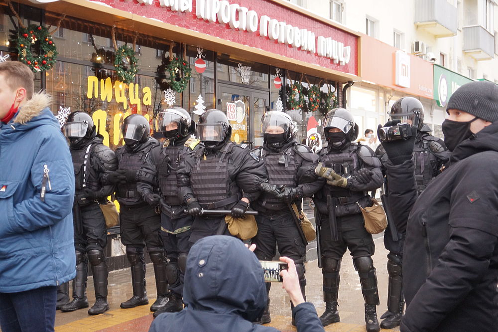 Задержание и "мягкая" сила: протест 23 января в Калуге