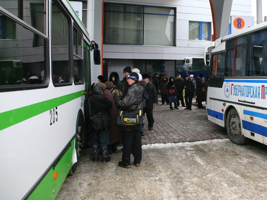 Новосибирский автовокзал отменил рейсы до Кузбасса из-за морозов