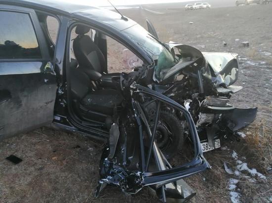 На дорогах Калмыкии погиб один человек, восемь получили ранения