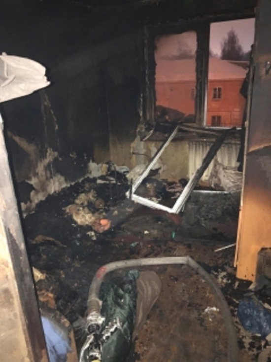 СК: в Рыбинске в пожаре погиб молодой мужчина
