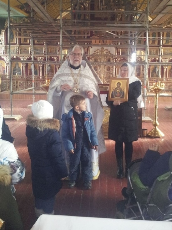 Икона Знамение Пресвятой Богородицы появилась на линии фронта в Донецке