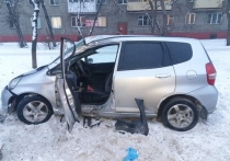 Машина не сильно пострадала, но водитель погиб