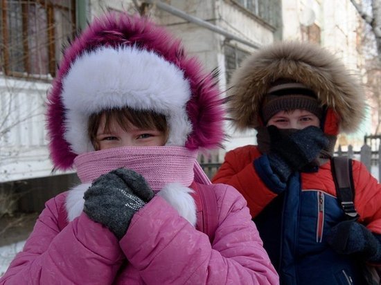В правительстве рассказали, в какой мороз можно не учиться школьникам Хакасии