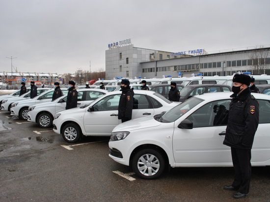 Тамбовские полицейские получили более 30 новых служебных машин