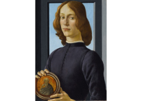 На аукционе Sotheby's в Нью-Йорке продан портрет молодого человека с медальоном в руках кисти Сандро Боттичелли