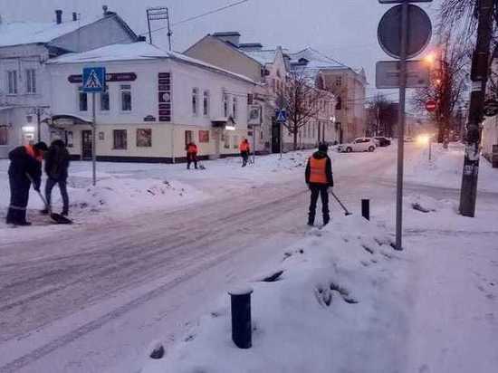 С улиц Калуги вывезли рекордное количество снега