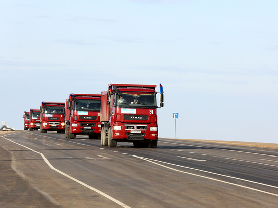 В Калмыкии открыли автотрассу Астрахань-Махачкала
