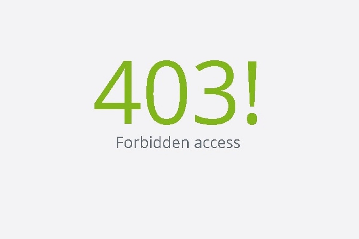 Forbidden access denied. Access Forbidden.