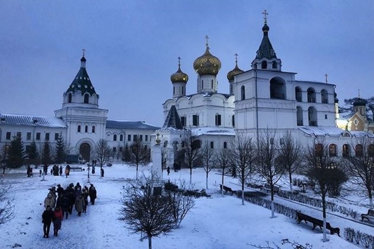 Кострома зимой фото