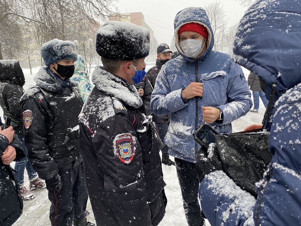 Вторая акция всероссийского протеста: что происходило в Туле 31 января