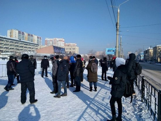 Задержанных на акции в Чите будут судить в начале февраля