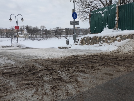 Качество уборки снега в Пскове проверил сити-менеджер