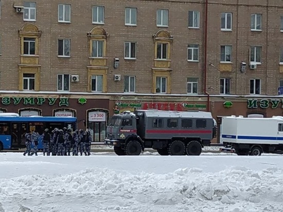 В Брянске провалился несанкционированный митинг в поддержку Алексея Навального