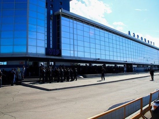 В международном аэропорту Иркутска произошёл пожар
